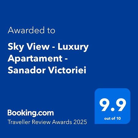 Sky View - Luxury Apartament - Sanador Victoriei Βουκουρέστι Εξωτερικό φωτογραφία